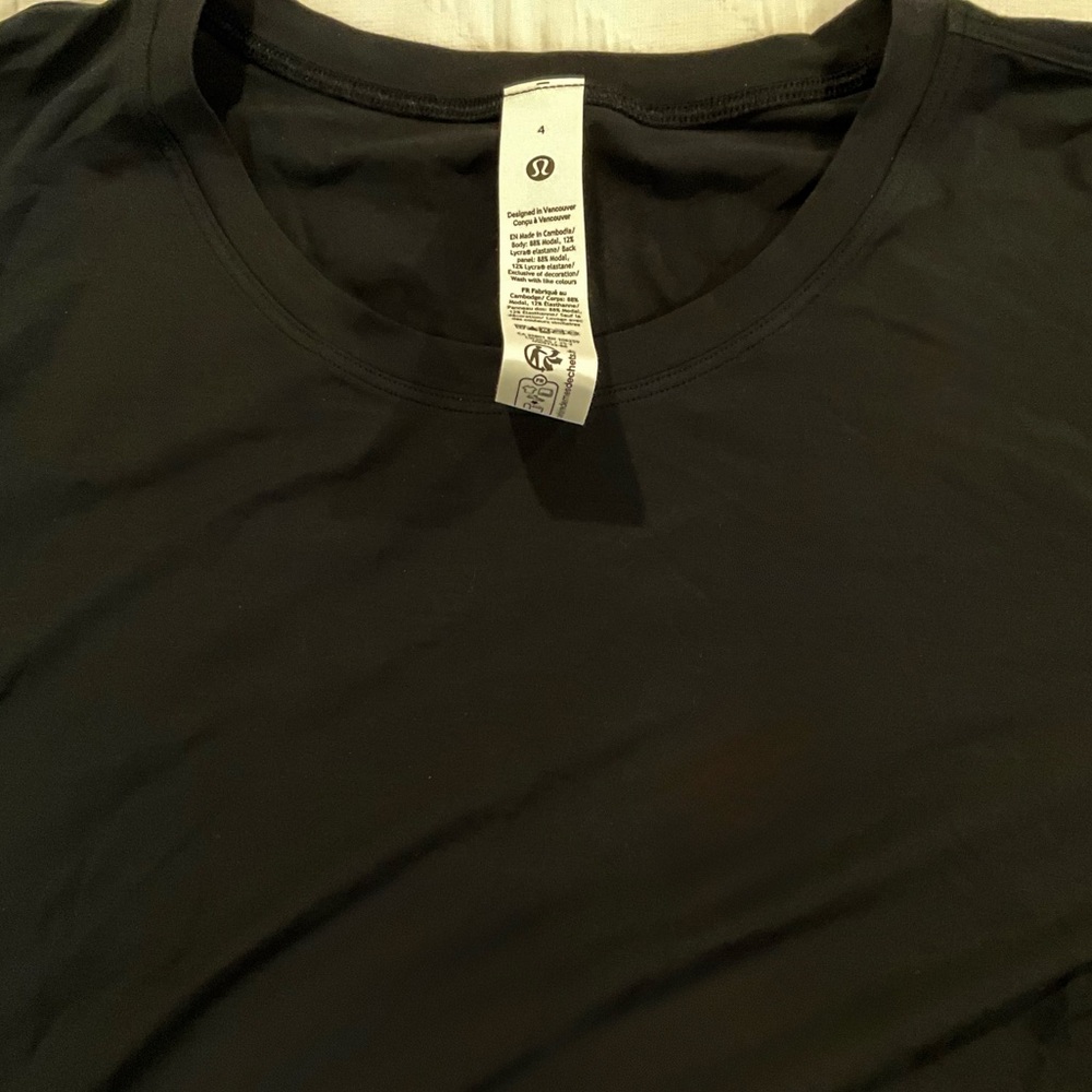 Lululemon All Yours black long-sleeve shirt - Picture 2 of 4